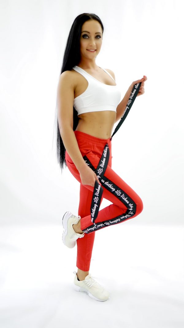 Bangita nadrág piros